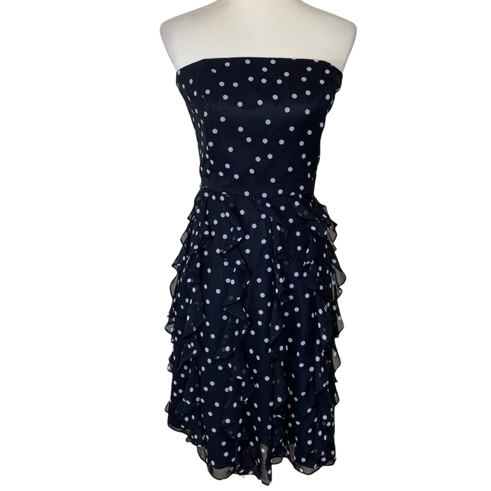 White House Black Market Polka Dot Dress